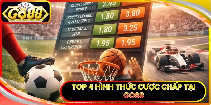 Kèo Châu Á GO88 Và Cách Đọc Tỷ Lệ Cược Handicap Hiệu Quả 2 Top 4 hình thức cược chấp tại GO88